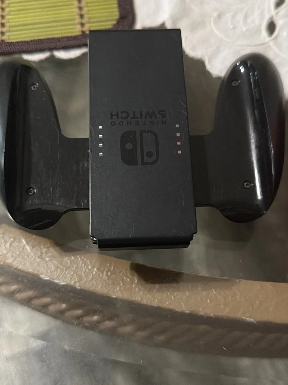 Nintendo Black Joy‑Con Controller Grip